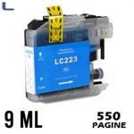 brother compatibile lc223 ciano mfc-j4420/4620/5320 dcp-j4120