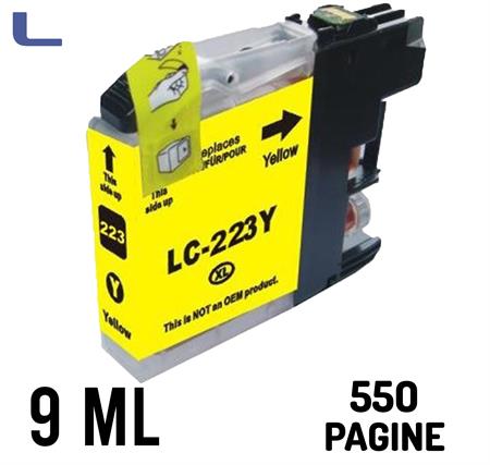 brother compatibile lc223 yellow mfc-j4420/4620/5320 dcp-j4120