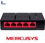 switch 5 porte fast ethernet gigabit mercusys *491