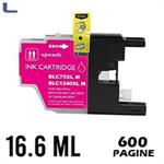 brother compatibile lc1240 lc1280 dcp-j525 j925 magenta