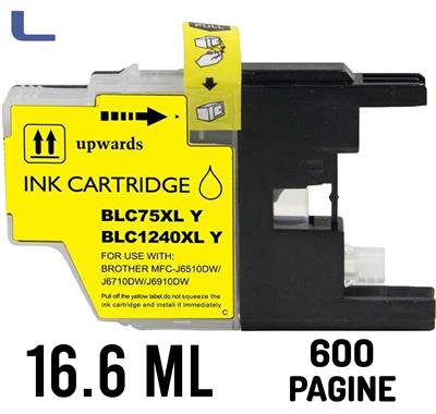 brother compatibile lc1240 lc1280 dcp-j525 j925 yellow