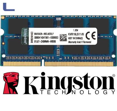 so-dimm ddr3l 1600mhz 8gb 1.35v kingston *301