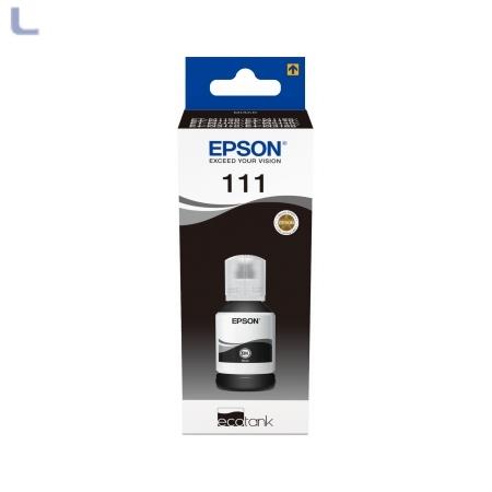 flacone epson black 120ml ecotank t111 C13T03M140