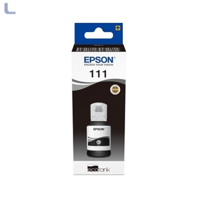 flacone epson black 120ml ecotank t111 C13T03M140