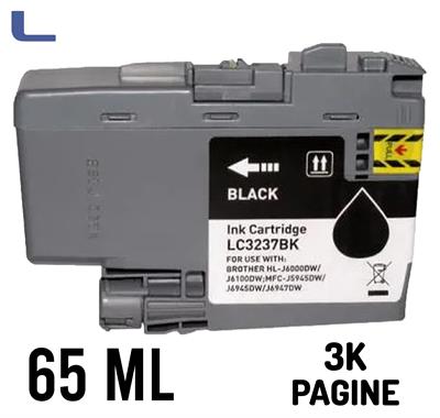 brother compatibile hl j6000 mfc j5945 6945 black 3K LC3237bk