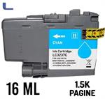 brother compatibile hl j6000mfc j5945 6945ciano 1,5K LC3237c