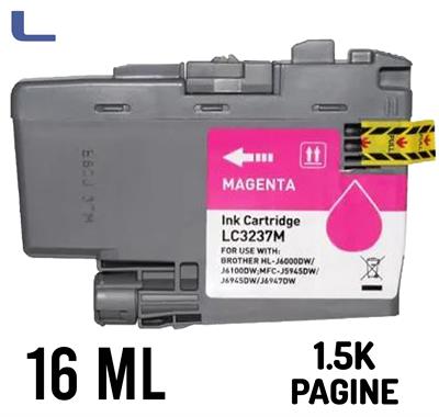 brother compatibile hl j6000mfc j5945 6945magenta 1,5 LC3237M