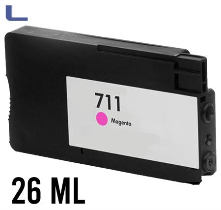 hp compatibile n 711m cz131a dj t120 t125 t520 magenta