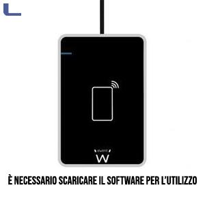 lettore NFC contactless smart card usb 3.0 ewent *021