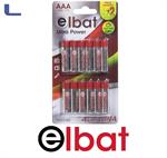 10batterie ministilo aaa alkaline 1.5v elbat + 2gratis *572