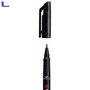 penna stabilo permanente punta s 0.4mm nera *572