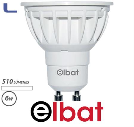 lampadina led gu10 6w 510lm 4000k luce naturale elbat *572