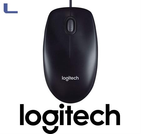 mouse ottico usb black logitech m90 *572