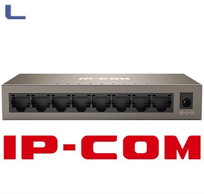 switch 8 porte fast ethernet gigabit metal ip-com *491