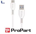 cavo usb type c maschio - A maschio 1mt white propart *491