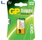 batteria 9V alkalina gp super *572