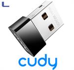 nano penna usb 2.0 wireless dual band ac650 200/433mbps cudy