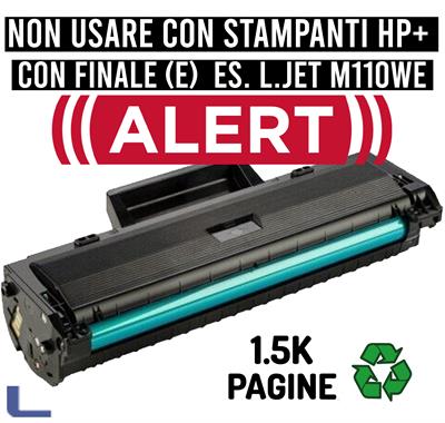 hp compatibile laserjet m140w m110we xl 1,5K con chip