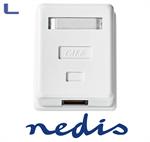 presa a muro esterna rj45 cat.6 nedis *622