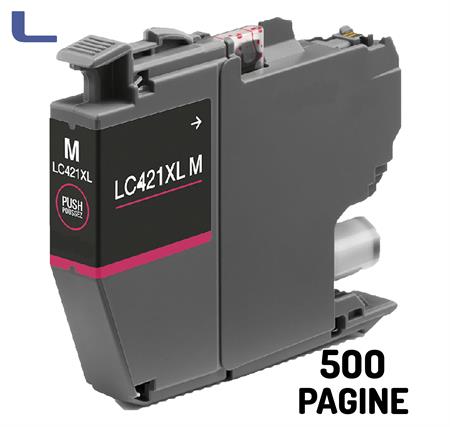 brother compatibile lc421XL magenta dcpJ1050DW-1140DW-mfcJ1010DW