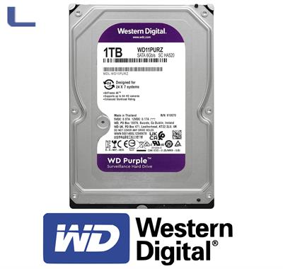 hdd western digital 1tb 3.5 sata3 64mb 5400rpm purple *301