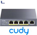 switch gigabit 5 porte 4 porte poe +1 uplink cudy