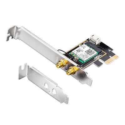 scheda pci express wifi6e tri-band ax5400 e bluetooth 5.2 cudy