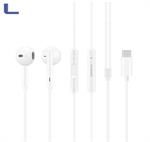 auricolare earphone white connettore type c huawei CM33 *273