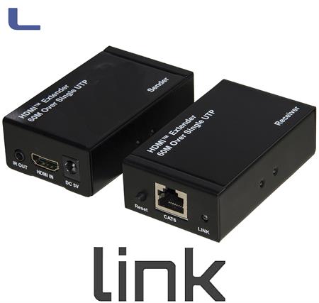 hdmi extender 60mt 4k cat5/6 *215