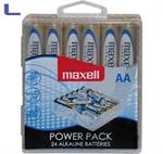 batterie alcaline Maxell LR6 AA da 1,5 V Confezione da 24*572