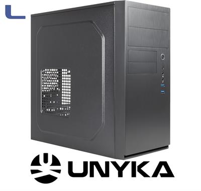 case midi tower micro atx unykach aero c11 2usb 3.0 no alim *572