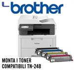 stampante brother multifunzione laser a colori mfc l3740cdw