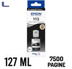flacone epson 127ml ecotank 113 black c13t06b140