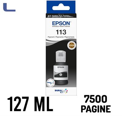 flacone epson 127ml ecotank 113 black c13t06b140
