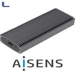 box esterno ssd m.2 NVMe usb 3.2 gen2 type c aisens grigio *572