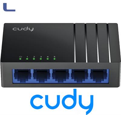 switch 5 porte fast ethernet gigabit cudy*572