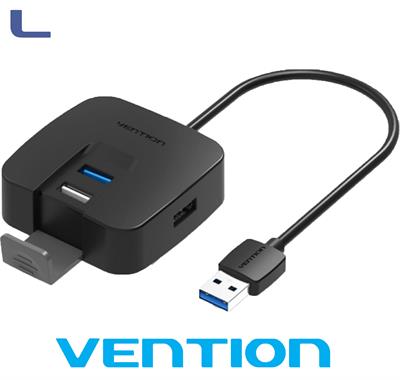 hub usb 4 porte USB3.0 a 3xUSB2.0  gigabit black aisens*572