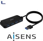 hub usb 3.0 4 porte  grey aisens 60cm  *   572