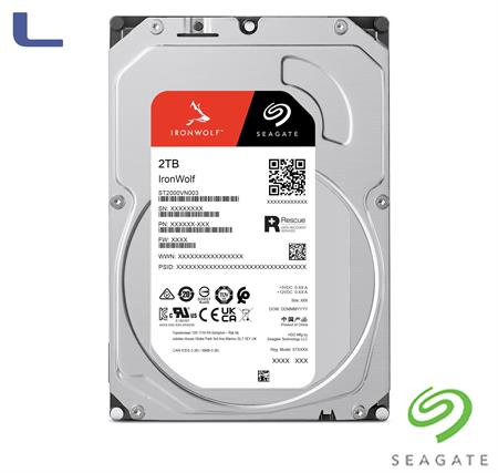 hdd seagate 2tb 3.5 sata3 256mb 5400rpm ironwolf nas *459