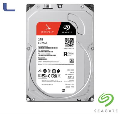 hdd seagate 2tb 3.5 sata3 256mb 5400rpm ironwolf nas *459