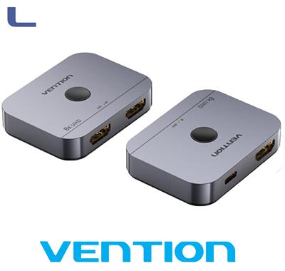 Splitter HDMI femmina/USB-C femmina 2x HDMI femmina 8K bidirez