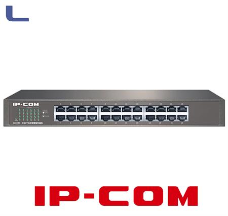 switch 24 porte fast ethernet gigabit unmanaged ip-com *491