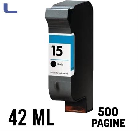 hp compatibile n 15 810 840 845 940 psc500 hpc6615de black