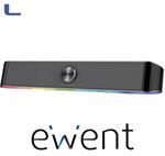 soundbar bluetooth rgb gaming black ewent *021