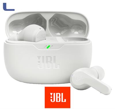 auricolare  jbl wave beam wireless bluetooth white 5.2 *273