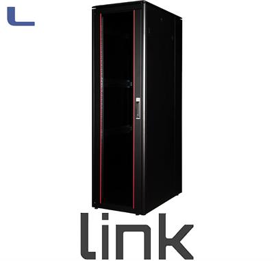 armadio rack 19 42 unità nero A2002xL600xP800mm assemblato *215