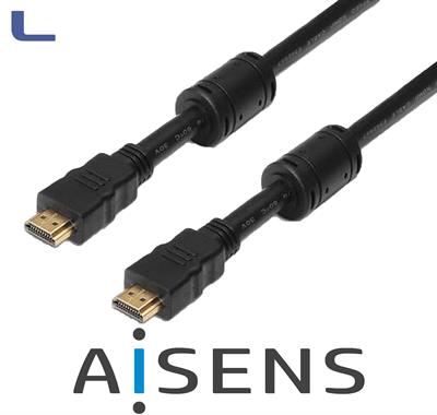 cavo hdmi  alta velocità a maschio-maschio 10mt aisens *572