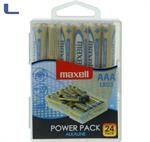batterie alcaline Maxell LR3 AAA da 1,5 V Confezione da 24pz*572