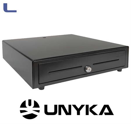 cassetto reg.cassa automatico 12 scomparti rj11 Unykach nero*572
