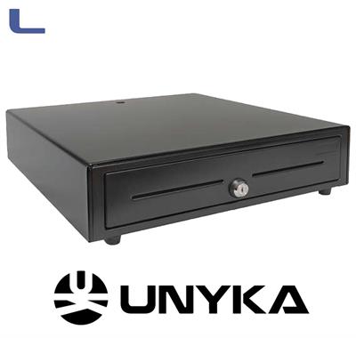 cassetto reg.cassa automatico 12 scomparti rj11 Unykach nero*572